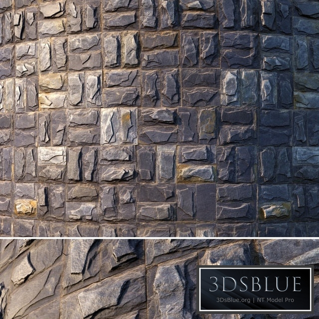 Natural facing stone (material)