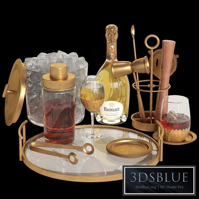 Potterybarn gold bar accessories