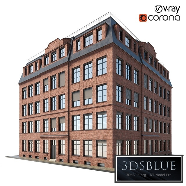 Brick building