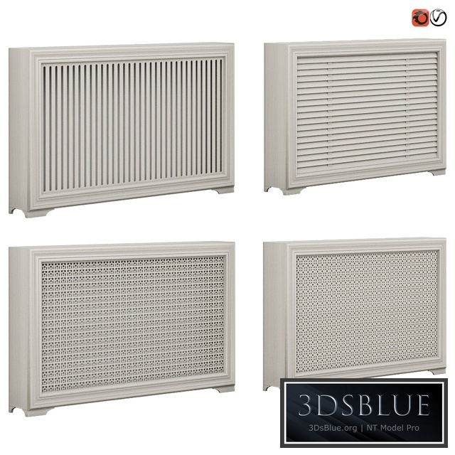 Set of radiator screen decorative_02
