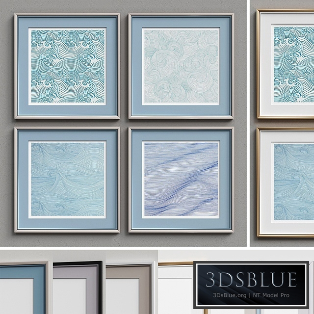 Nice Picture Frames Set 234