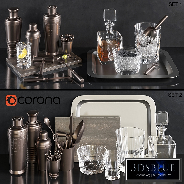 Restoration hardware Barware set02
