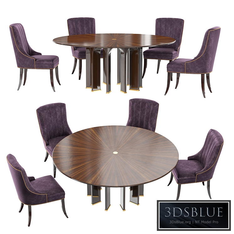 Baker Dining Table & Chair