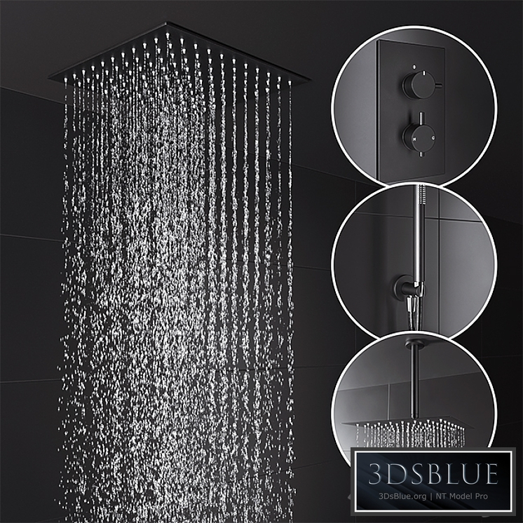 Deluge shower set
