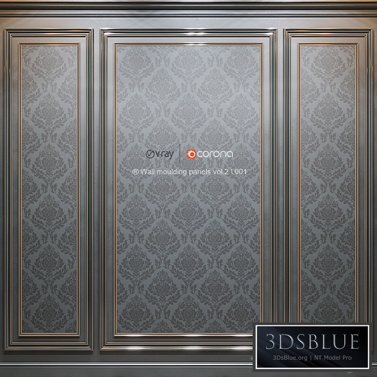 Wall molding panels vol. 2 \ 001