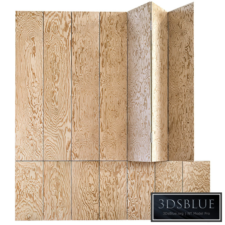 Plywood partition