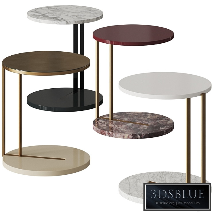 Meridiani Ralf Coffee & Side Table Comp. 2