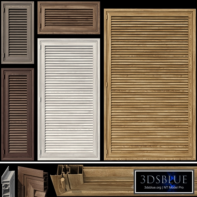 Shutter system for windows and doors