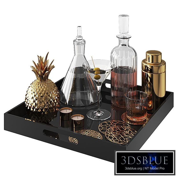 Home Bar Tray