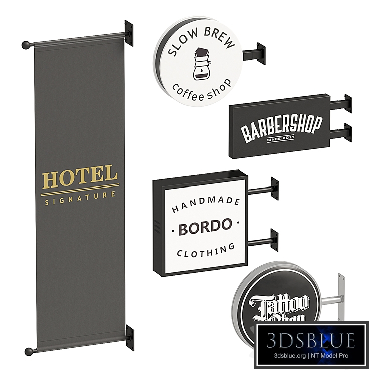 Cantilever signs