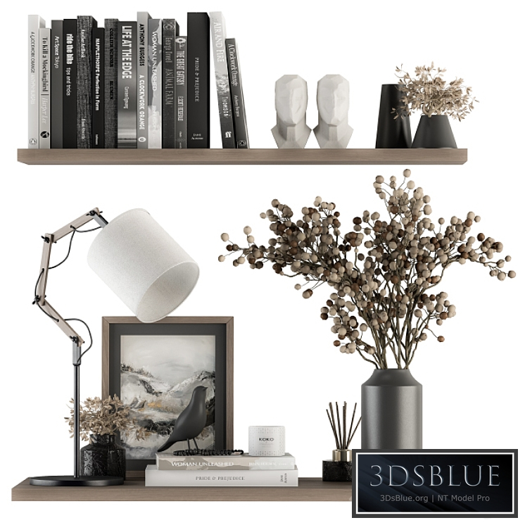 Decorative Set with Bouquet - Set 72
