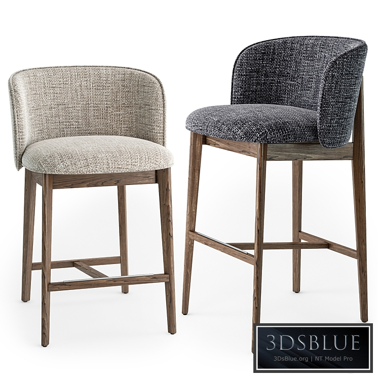 Calligaris Abrey wood stool