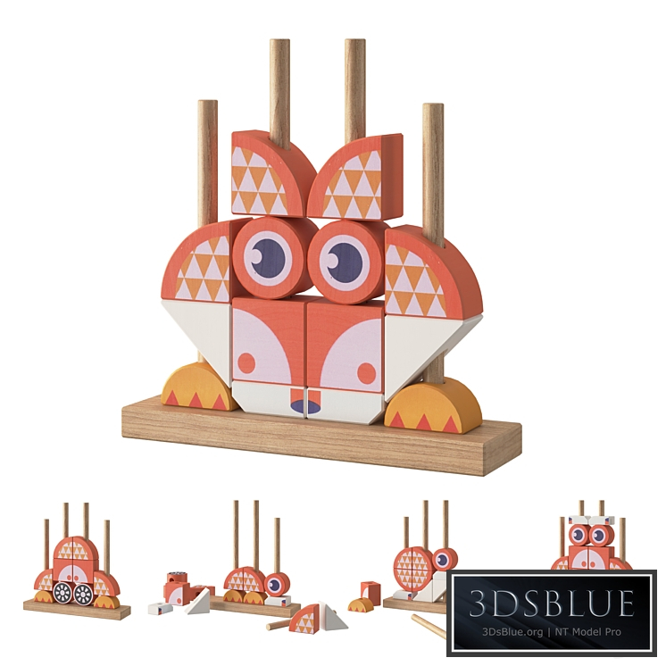 Fox Blocks Set