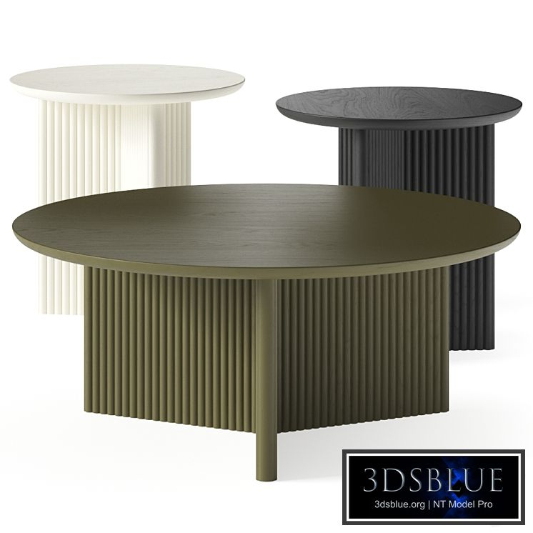 Burke Odeon Round Coffee Tables