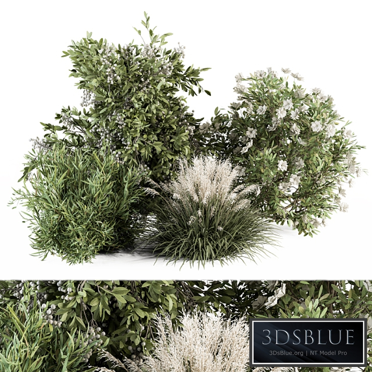 Mixed Plant Bush - Bush Set 49