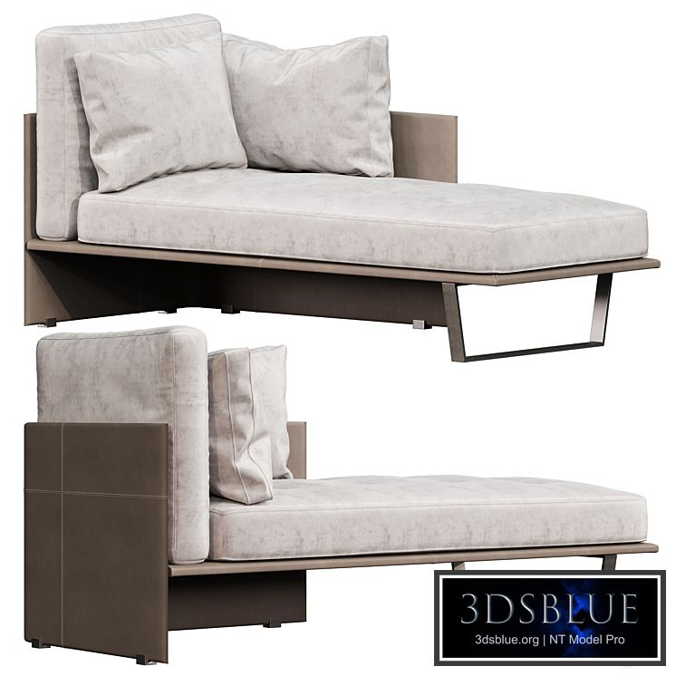 Luggage Chaise Longue Minotti