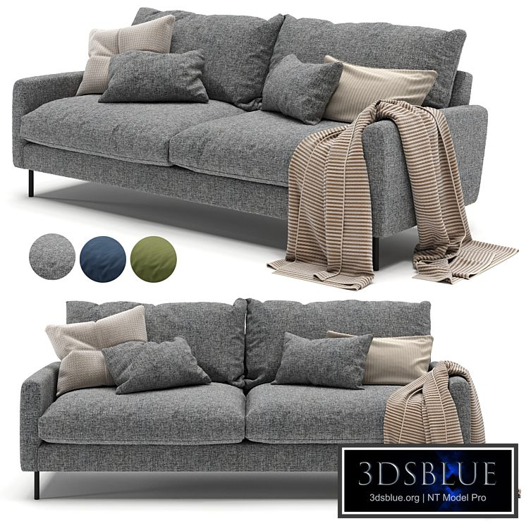 MADE Russo 3 Seater Sofa in 3 colors