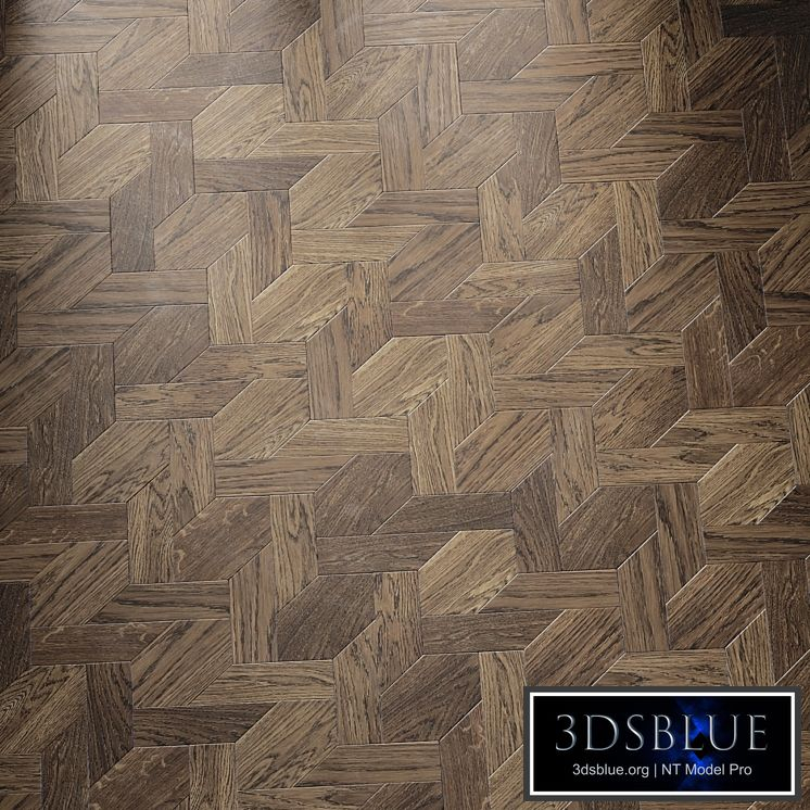 Artistic parquet with 