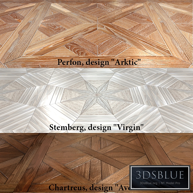 Modular flooring 2 (3 types)