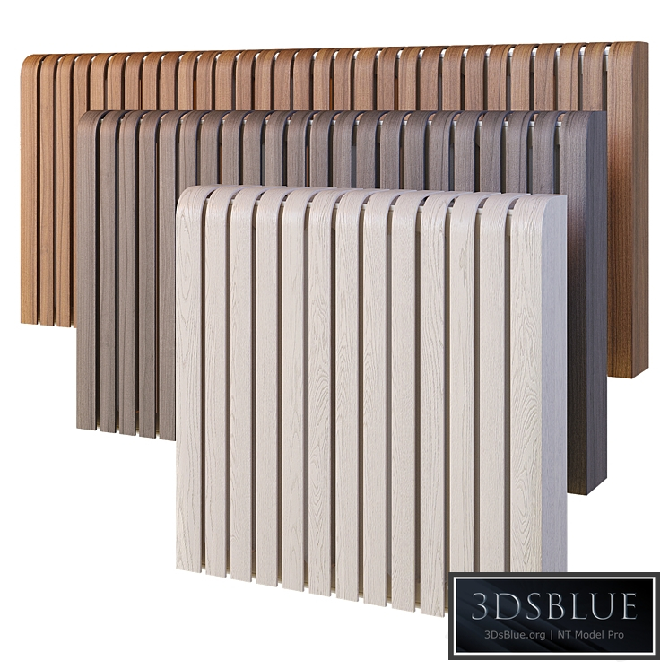Radius screens for heating radiators