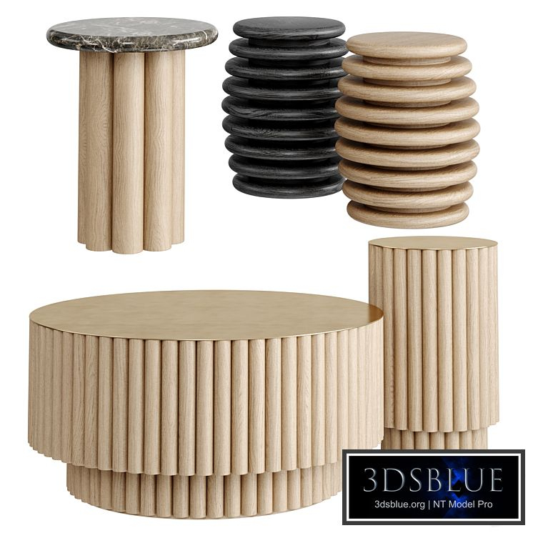 Soho Home Side Tables & Coffee Table