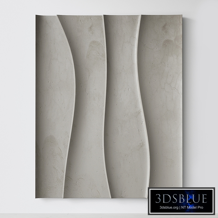 Abstract composition. Relief. Plateau. ten