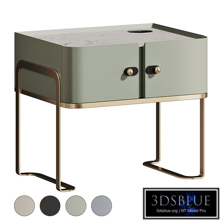 Smart bedside table with Wifi charging