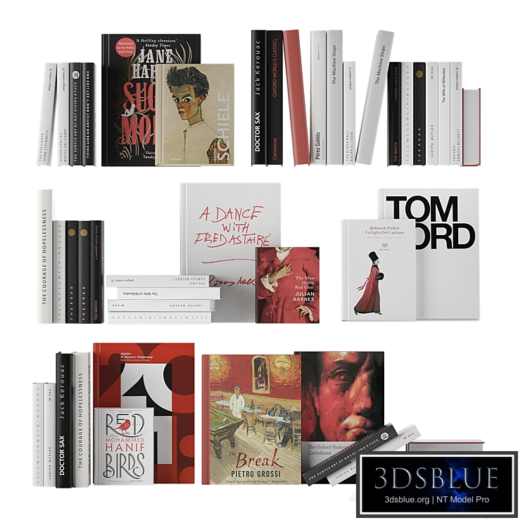 book set 03 - red