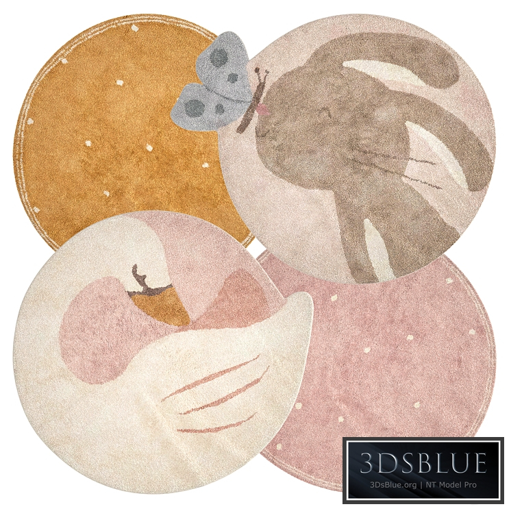 Kids Rugs set, Little Dutch