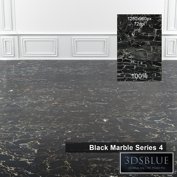Black Marble Set 4