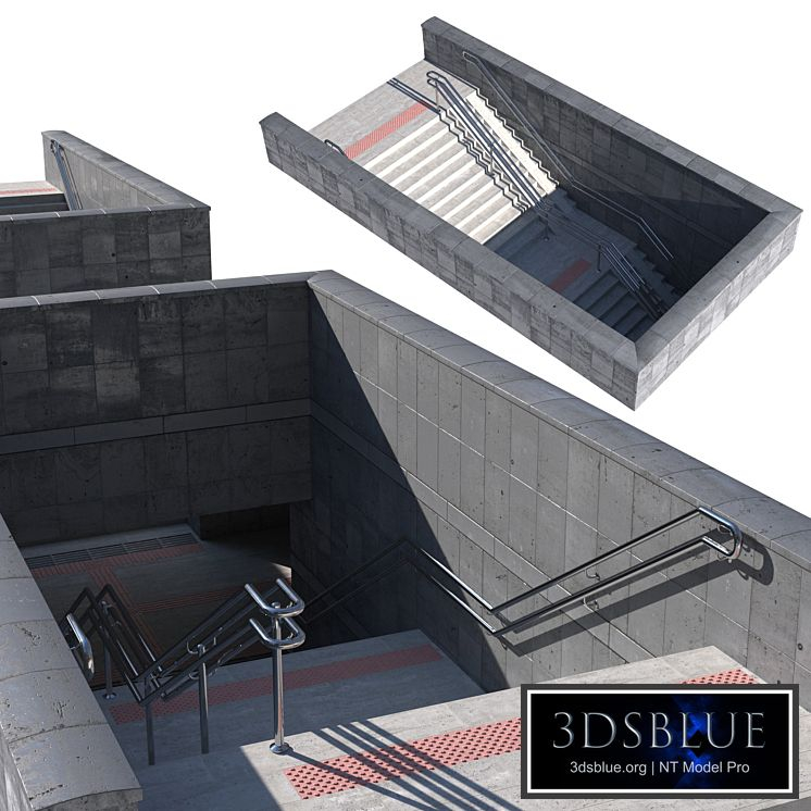 Entrance to the underground passage