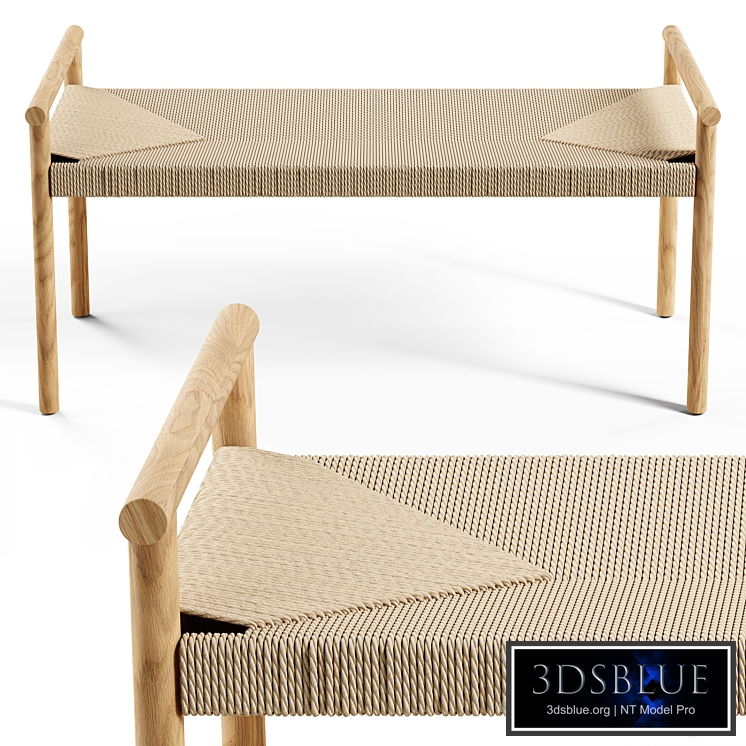 Zara Home - The braided bench - Large