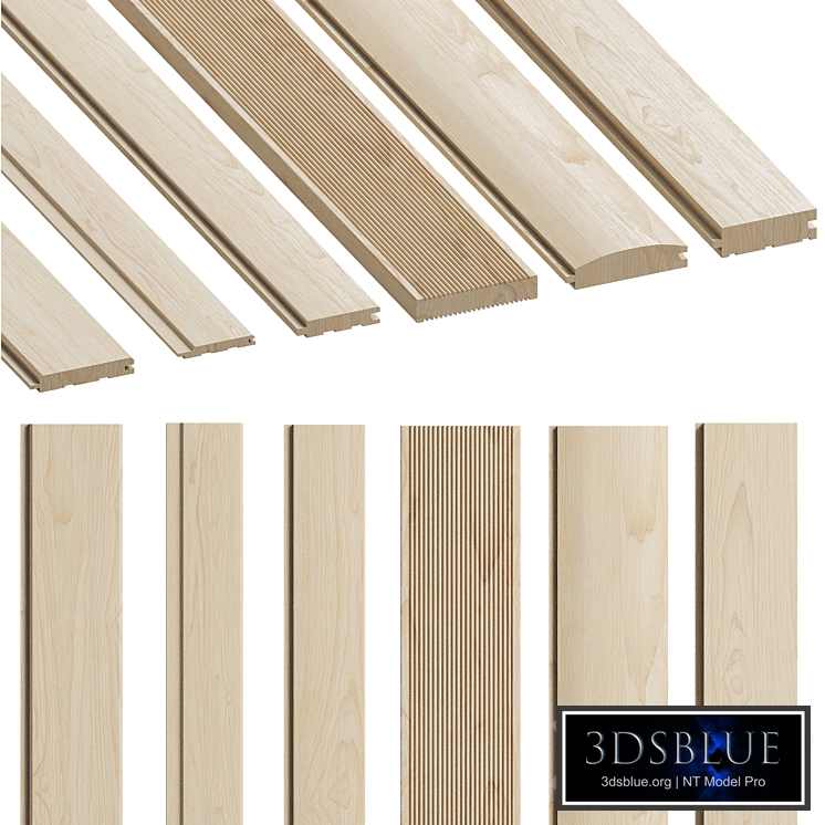 planed, profile board