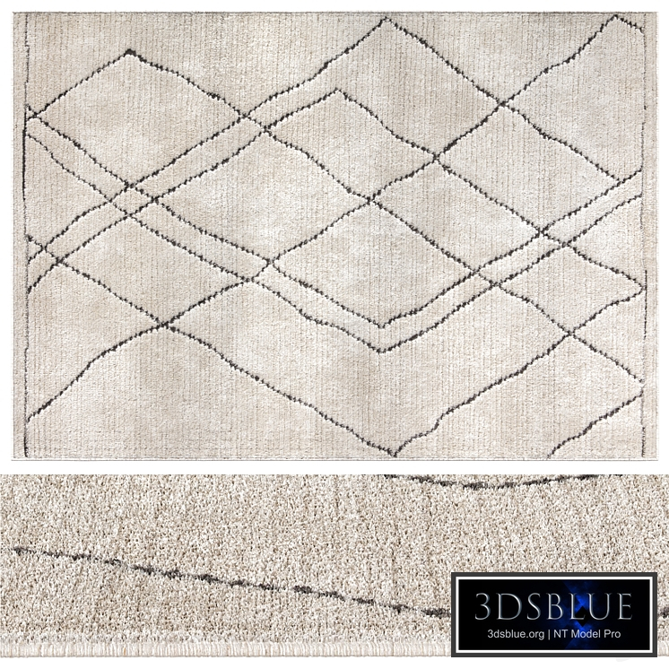 Ines Rug in Ivory