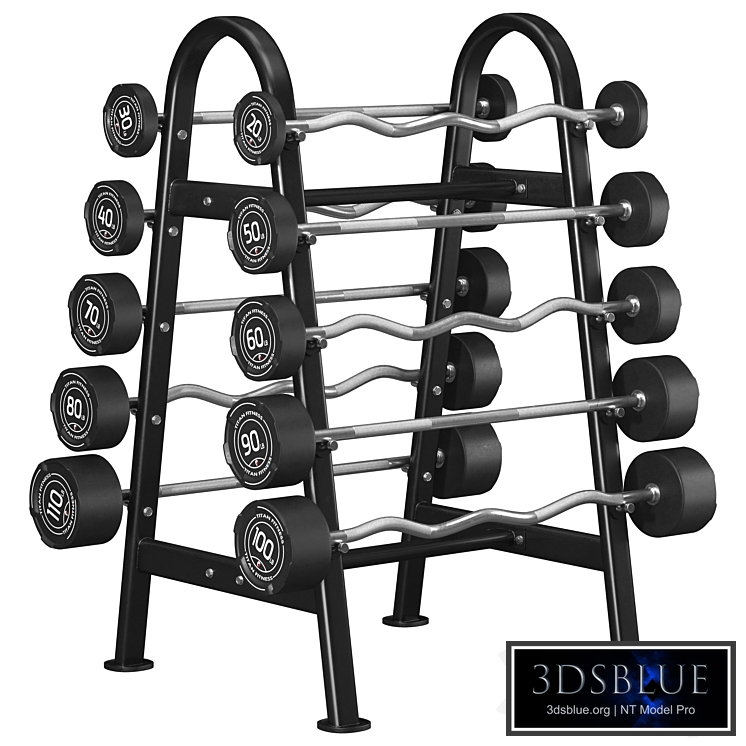 Fixed Barbell Rack