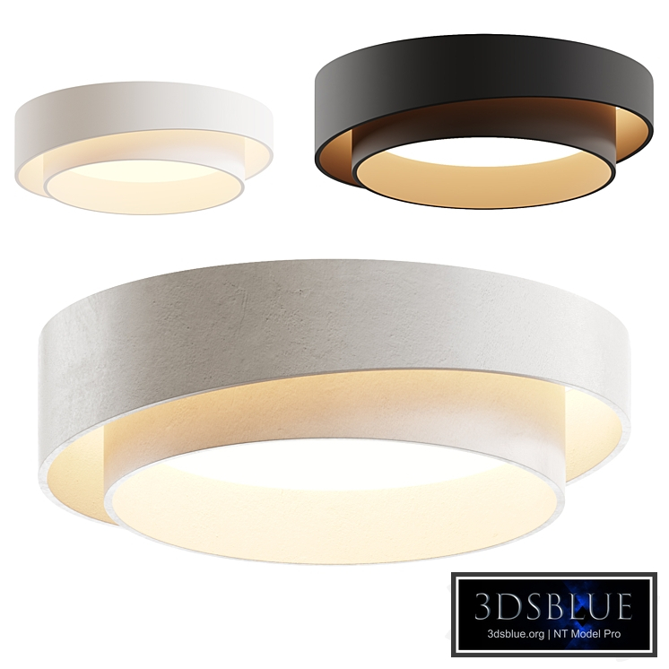 Ziggurat Ceiling Light