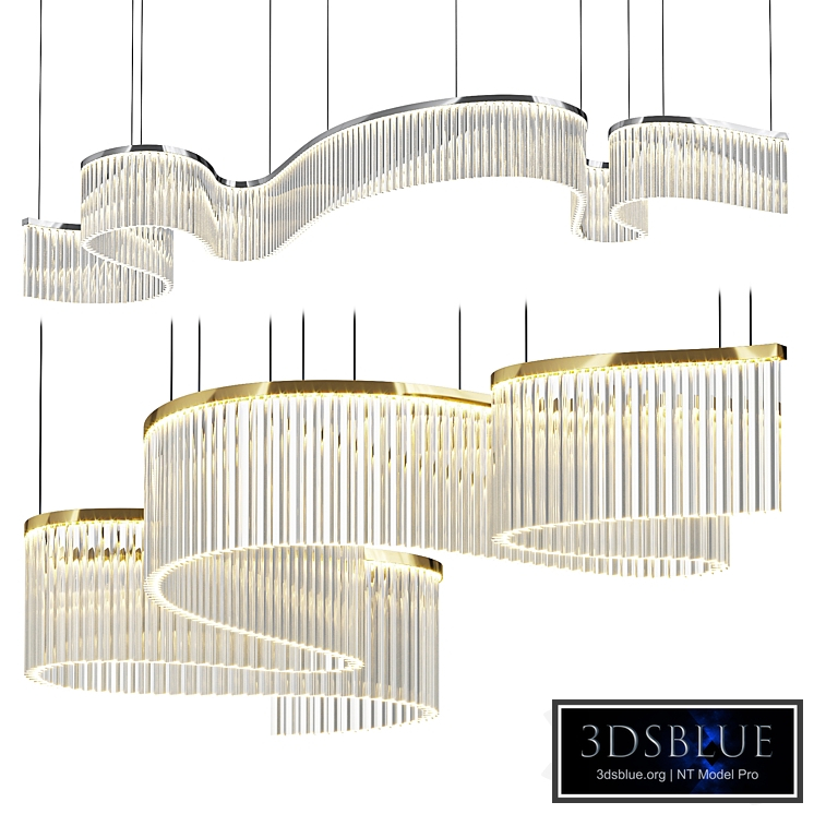The Parallel Marina Chandelier