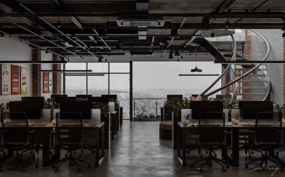 Son Tung - 3D Office Room Inter Model Download 