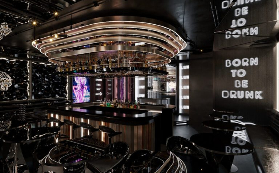 Duong Bui - Download Free Bar Restaurant Interior Model 