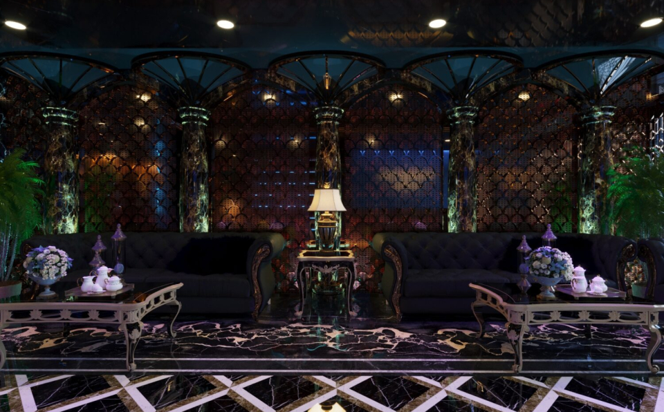 Thuat Ngo - Download Free Bar Interior Model