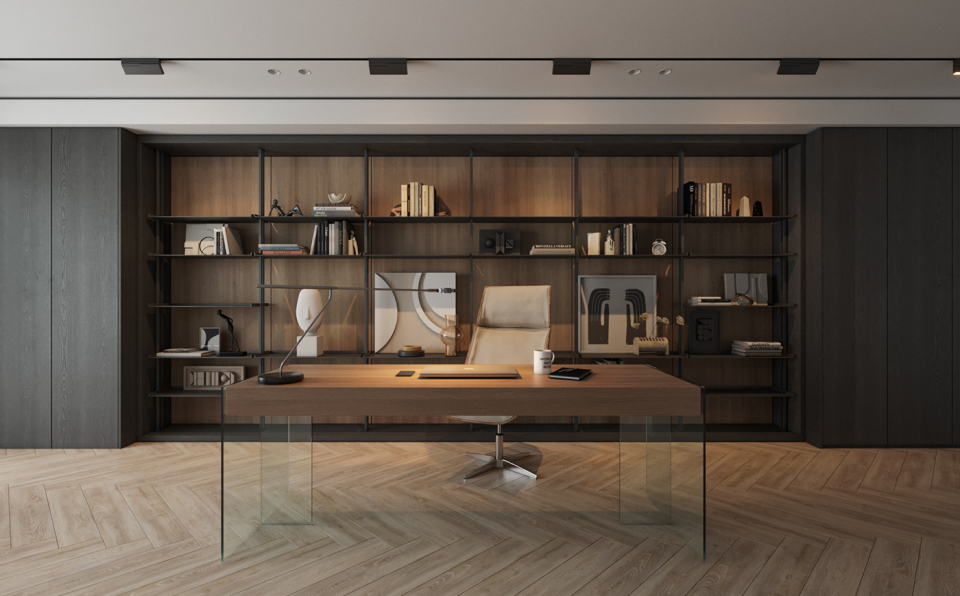Hao Vo - Download Free Office Room Interior Model 