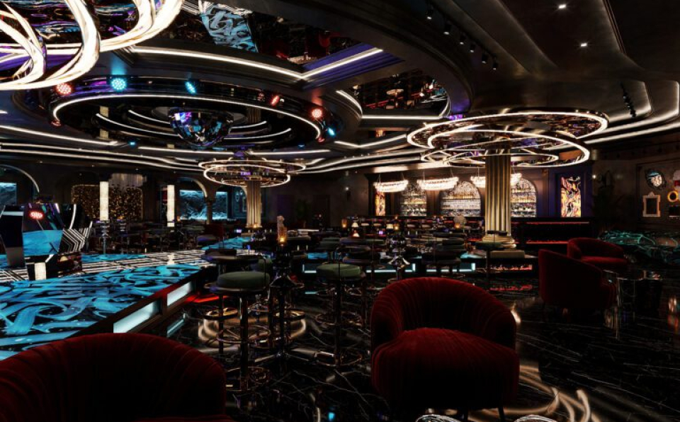 Duong Bui - Download Free Bar Restaurant Interior Model 