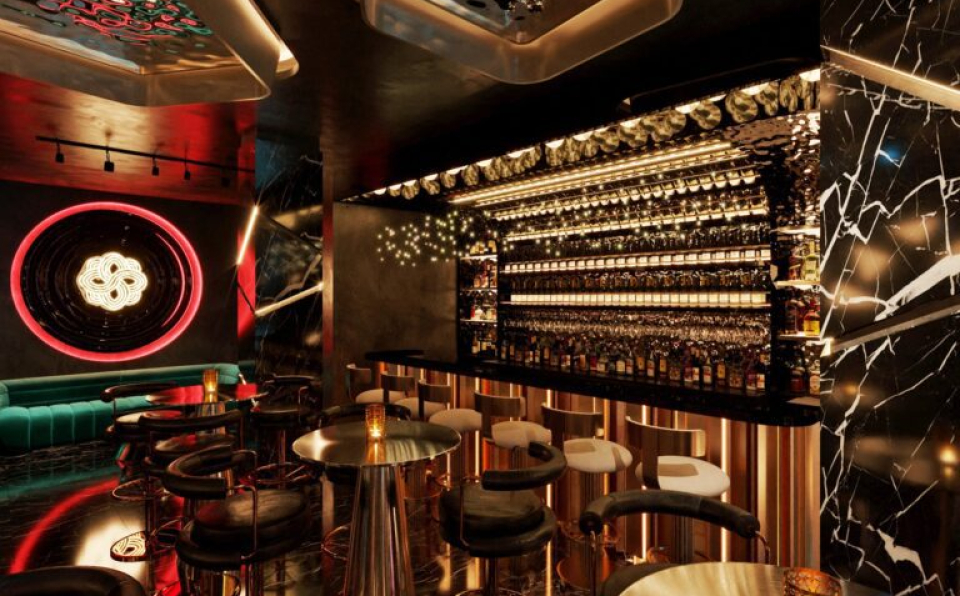 Ta Duyen - Download Free Bar Restaurant Interior Model 