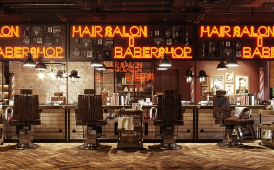 Do Huy Binh - Download Free 3D Gentlemen's Barbershop Model