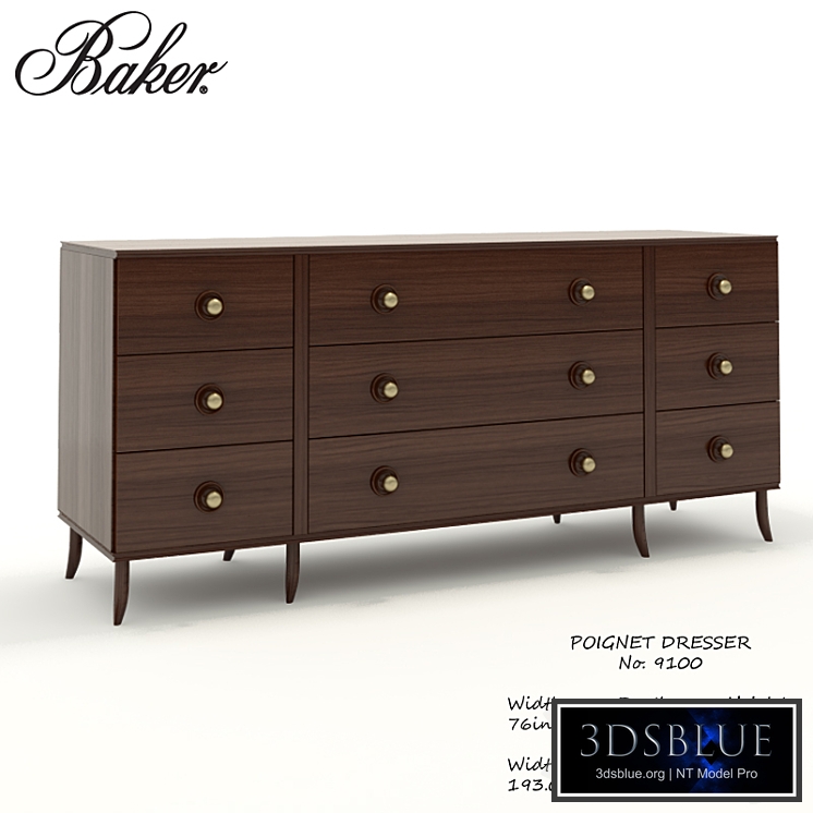 Baker Poignet Dresser No.9100