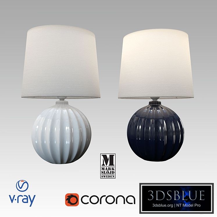 Table lamp Melanie firm Markslöjd, Sweden.