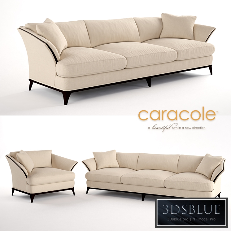 A SIMPLE LIFE chair and sofa by Caracole