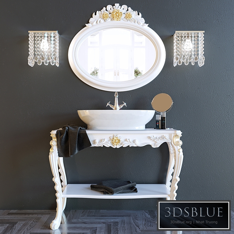 Stand sink Maison Ego srl Specchiere 7.1506-Q-AO