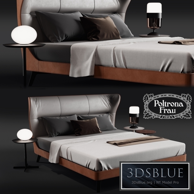 Poltorna Frau MAMY BLUE BED