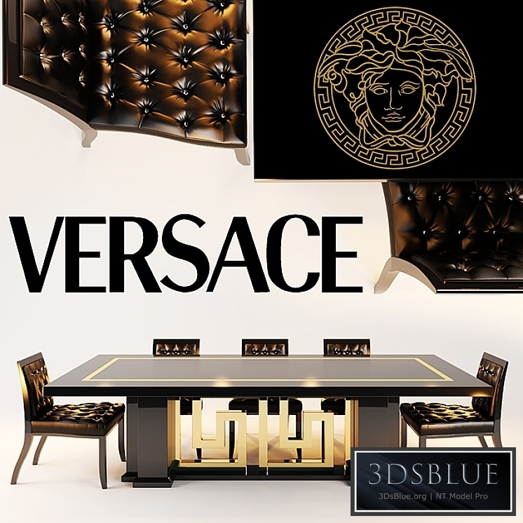 versace chair SHADOW, DINING TABLES CARTESIO